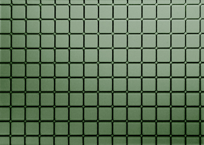 цветное зеркало с рисунком каре, цвет зеленый, фото